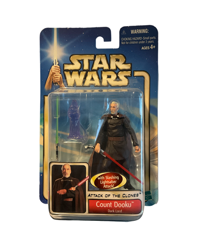 Hasbro – Star Wars – Angriff der Klonkrieger (Blue Box) – 3,75 – Count Dooku (Dunkler Lord)