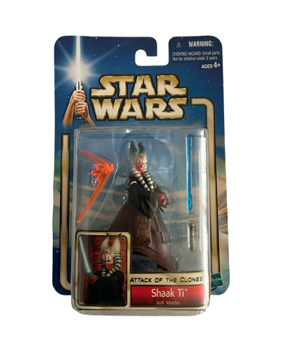 Hasbro – Star Wars – Angriff der Klonkrieger (Blue Box) – 3,75 – Shaak Ti (Jedi-Meister)