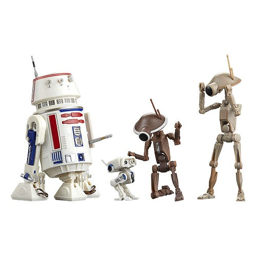 Hasbro - Star Wars - Black Series - The Mandalorian - R5-D4, BD-72 & Pit Droids (4-Pack) (Deluxe)