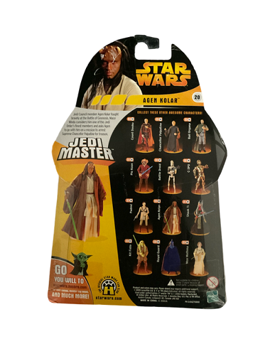 Hasbro - Star Wars - Revenge of the Sith - 3.75 - Agen Kolar (Jedi Master)