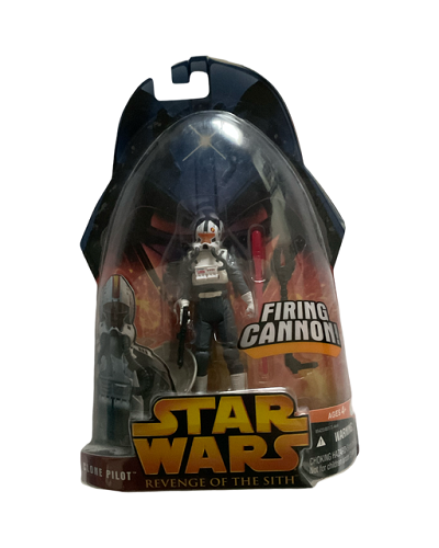 Hasbro - Star Wars - Revenge of the Sith - 3.75 - Clone Pilot (Firing Canon)