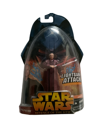 Hasbro - Star Wars - Die Rache der Sith - 3.75 - Imperator Palpatine (Lichtschwertangriff)