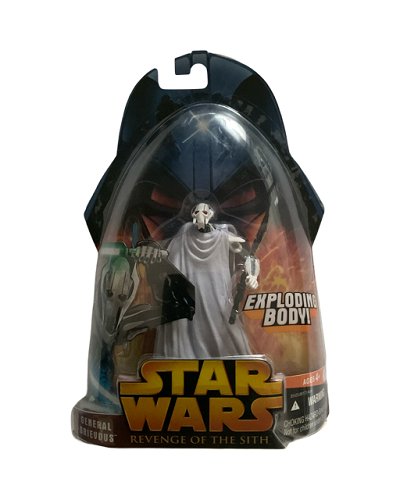 Hasbro - Star Wars - Revenge of the Sith - 3.75 - General Grievous (Exploding Body)