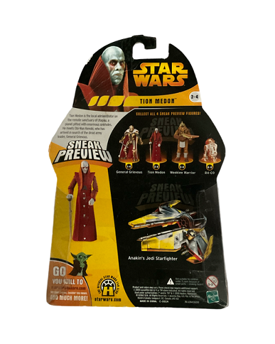 Hasbro - Star Wars - Revenge of the Sith - 3.75 - Tion Medon (Sneak Preview)