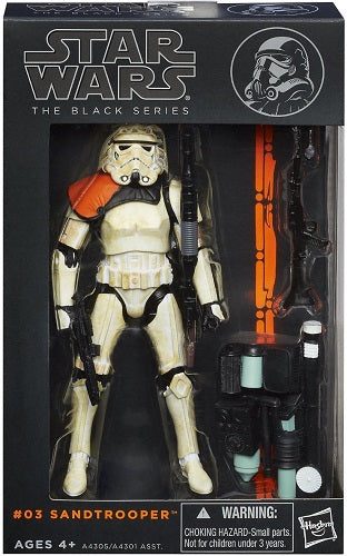 Hasbro - Star Wars - The Black Series - Sandtrooper #03 (Orange Line Wave)