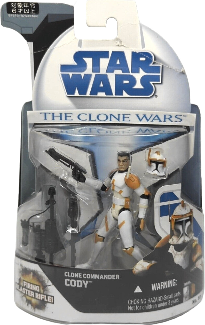 Hasbro - Star Wars - The Clone Wars (Blue) - 3.75 - Clone Commander Cody (10)