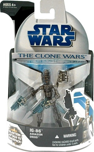 Hasbro - Star Wars - The Clone Wars (Blue) - 3.75 - IG-86 Assassin Droid (18)