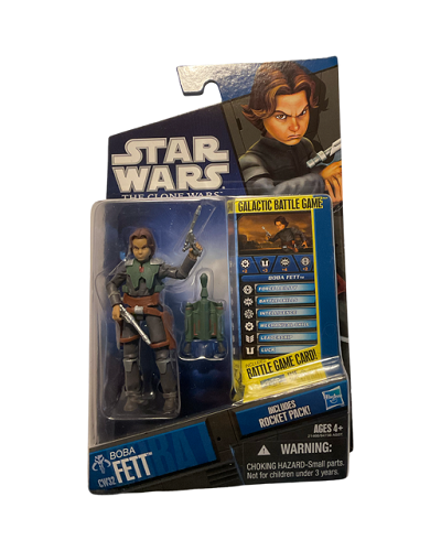 Hasbro - Star Wars - The Clone Wars (Dark Skies) - 3.75 - Boba Fett (Young) (CW 32)