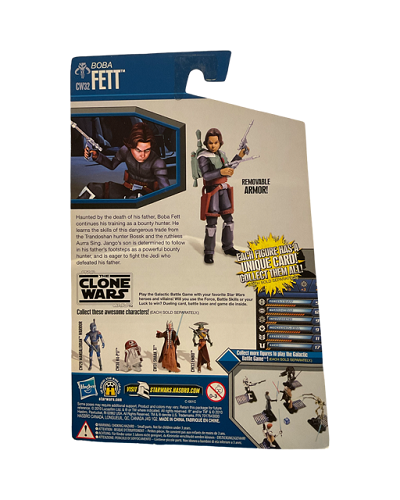 Hasbro - Star Wars - The Clone Wars (Dark Skies) - 3.75 - Boba Fett (Young) (CW 32)