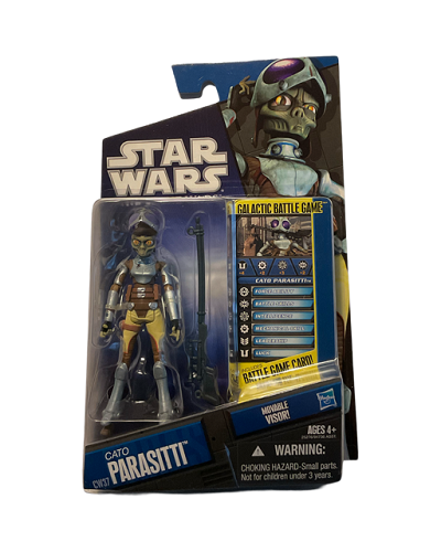 Hasbro - Star Wars - The Clone Wars (Dark Skies) - 3.75 - Cato Parasitti (CW 37)