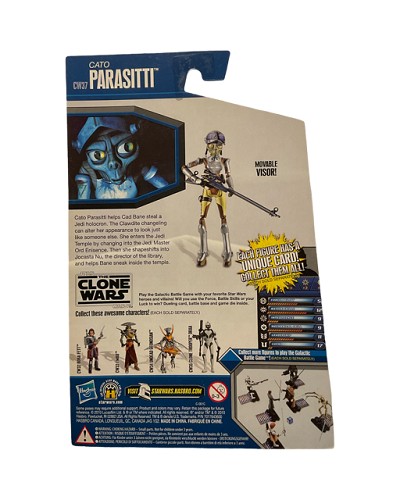 Hasbro - Star Wars - The Clone Wars (Dark Skies) - 3.75 - Cato Parasitti (CW 37)