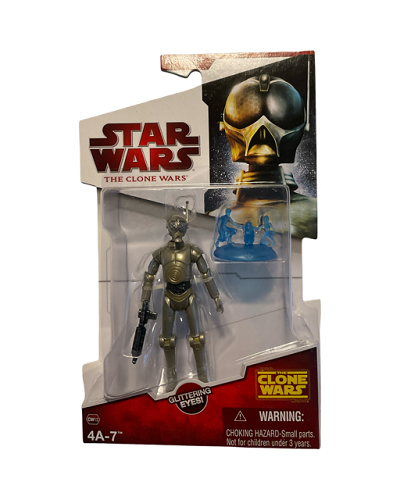 Hasbro - Star Wars - The Clone Wars (Red) - 3.75 - 4A-7 (CW 13)