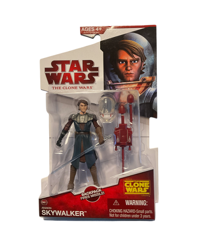 Hasbro - Star Wars - The Clone Wars (Red) - 3.75 - Anakin Skywalker (Space Suit) (CW 21)