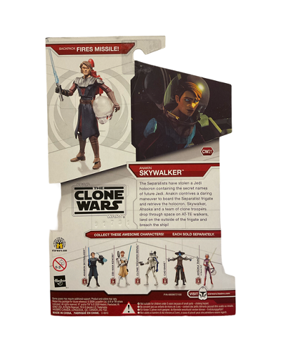 Hasbro - Star Wars - The Clone Wars (Red) - 3.75 - Anakin Skywalker (Space Suit) (CW 21)