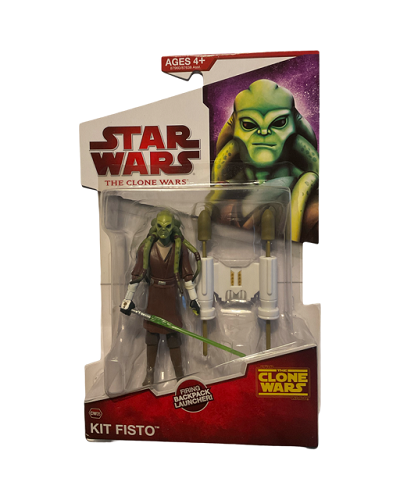 Hasbro - Star Wars - The Clone Wars (Red) - 3.75 - Kit Fisto (CW 05)