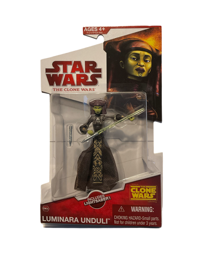 Hasbro - Star Wars - The Clone Wars (Red) - 3.75 - Luminara Unduli (CW 30)