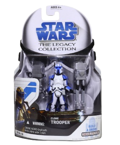 Hasbro – Star Wars – The Legacy Collection (Blau) – 3,75 – Clone Trooper (Heavy Gunner) (BD16)