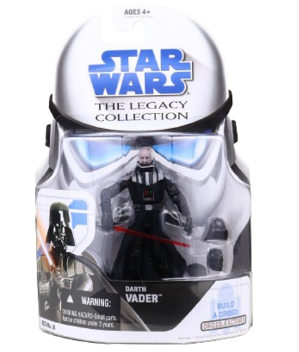 Hasbro – Star Wars – The Legacy Collection (Blau) – 3,75 – Darth Vader (2-teiliger Helm) (BD08)