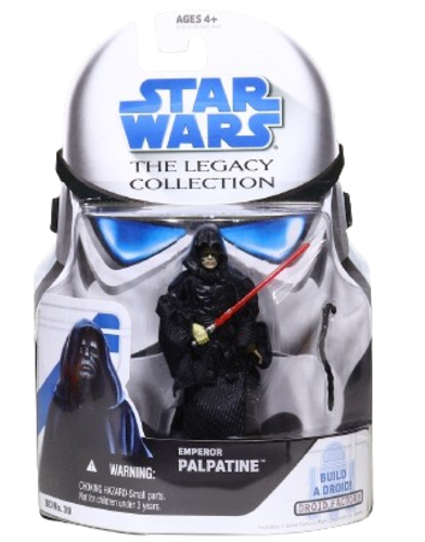 Hasbro - Star Wars - The Legacy Collection (Blue) - 3.75 - Emperor Palpatine (BD39)