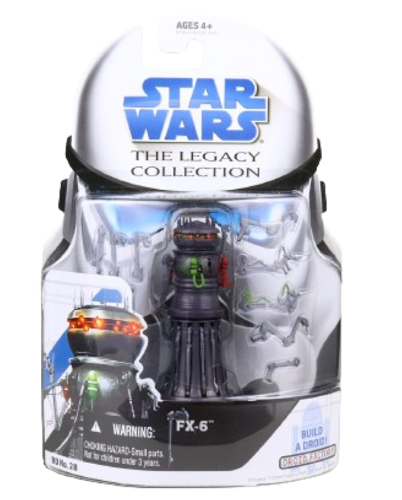 Hasbro – Star Wars – The Legacy Collection (Blau) – 3,75 – FX-6 (Medizindroide) (BD28)