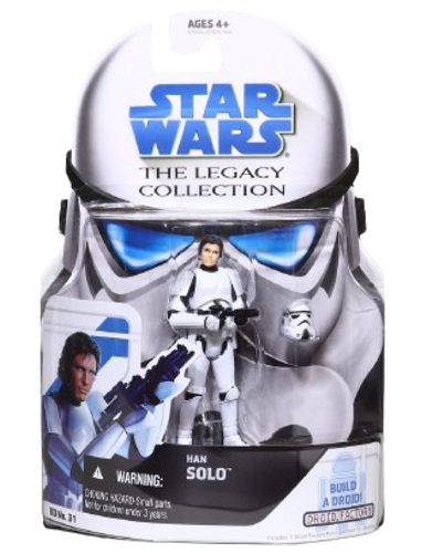 Hasbro - Star Wars - The Legacy Collection (Blue) - 3.75 - Han Solo (Stormtrooper) (BD31)