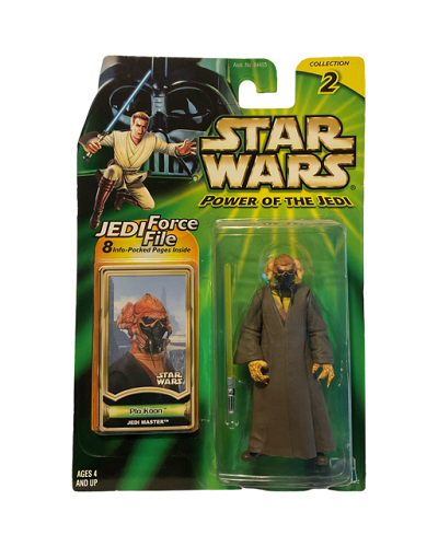 Hasbro - Star Wars - The Power of the Jedi (Green) - 3.75 - Plo Koon (Collection 2)