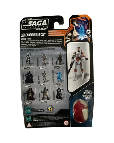 Hasbro - Star Wars - The Saga Collection - 3.75 - Clone Commander Cody (SAGA 024)