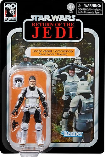 Hasbro -  Star Wars - Vintage Collection - Return of the Jedi (40th) - Endor Rebel Commando (Scout Trooper Disguise) (unpunched) (VC272)