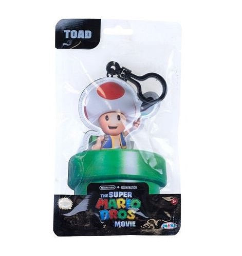 Key Chain - Jakks Pacific - The Super Mario Brothers Movie - Toad