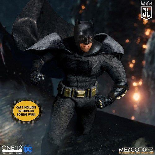 Mezco - DC Universe - THE ONE:12 Collection - Zack Snyder's Justice League (1/12)  (3 Pack) (Superman, Batman and the Flash) (Steelbox Deluxe set)