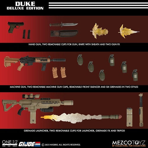 Mezco - G.I. Joe - THE ONE:12 Collection - Duke (Deluxe Edition) (1/12)