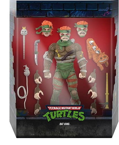 Super7 - Teenage Mutant Ninja Turtles - Ultimate Action Figure - Rat King