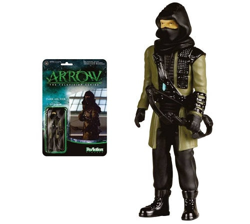 Super7 – Fernsehen – Arrow: The Television Series – 3.75 ReAction – Dark Archer (Unpunched)