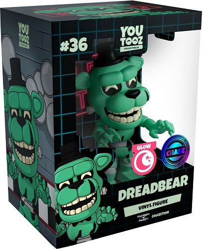 Youtooz -  Games - Five nights at Freddy's - Vinyl Figure - Dreadbear (Glows in the Dark) (CHASE)