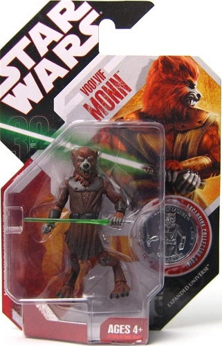 Hasbro - Star Wars - 30th Anniversary - 3.75 - Voolvif Monn (Silver Coin) (58)