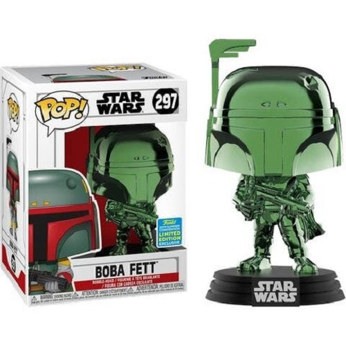 Funko POP! - Star Wars - Boba Fett 297 (Chrom) (Sommerkonvention)