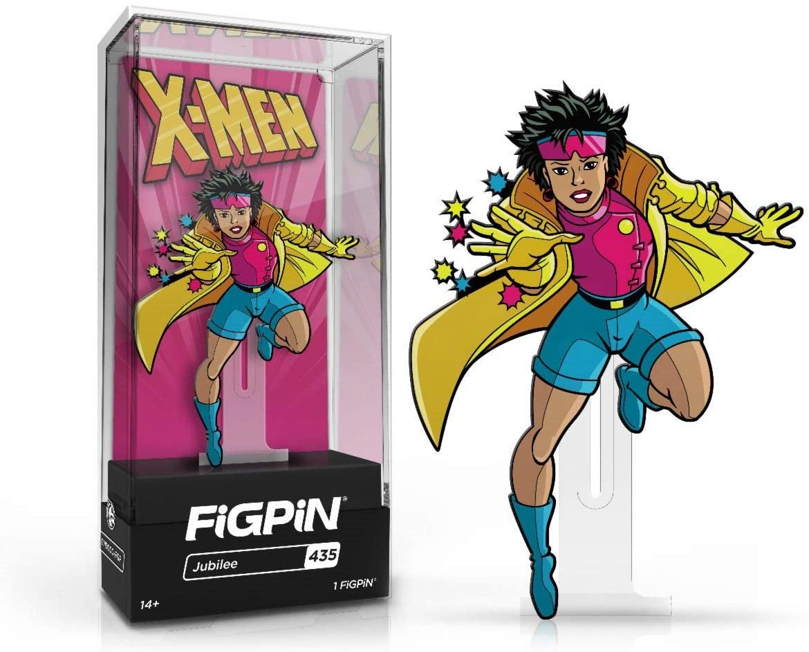 Figpin - X-Men - Jubilee 435 Collectible Pin with Premium Display Case (FP1500)