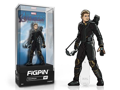 Figpin - Marvel - Hawkeye 187 - Collectible Pin with Soft Case (FP3050)